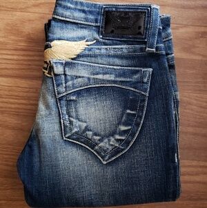 ROBINS JEANS WOMENS MARILYN STRAIGHT SZ 26